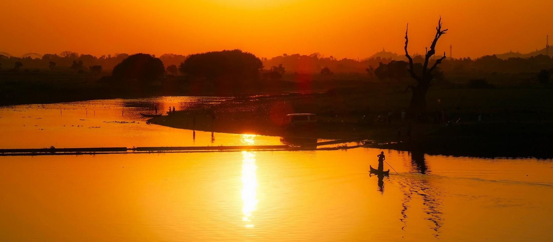 Główna arteria wodna kraju, rzeka Irawadi